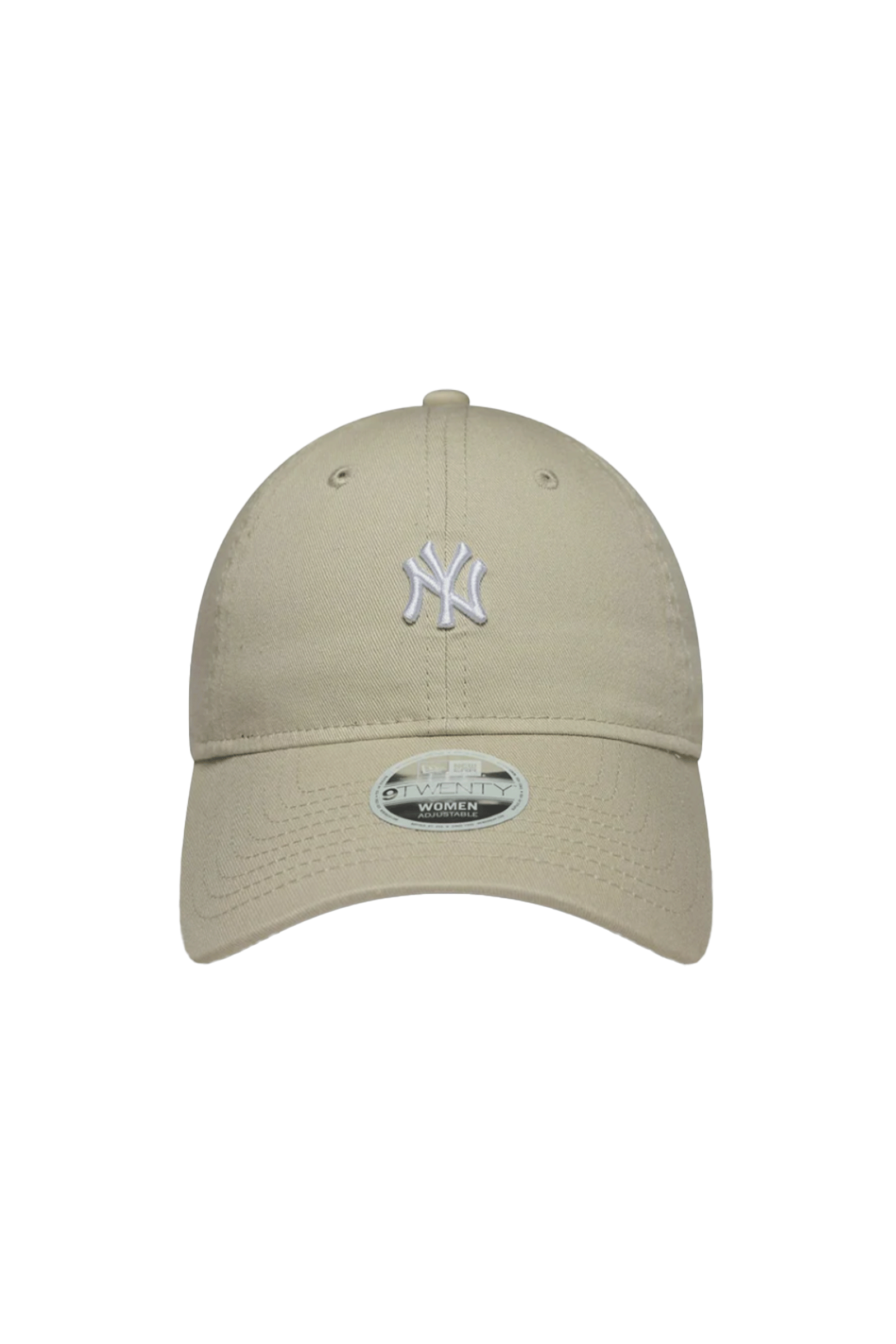New Era 9TWENTY New York Yankees MLB Washed Mini Cap Beige Women